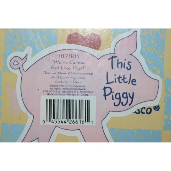 Enesco - This Little Piggy - We're Gonna Eat Like Pigs! - Picture 4 of 4